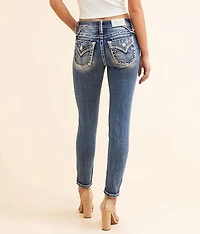 Mid-Rise Ankle Skinny Stretch Jean