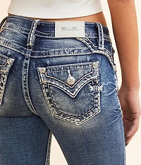 Mid-Rise Ankle Skinny Stretch Jean