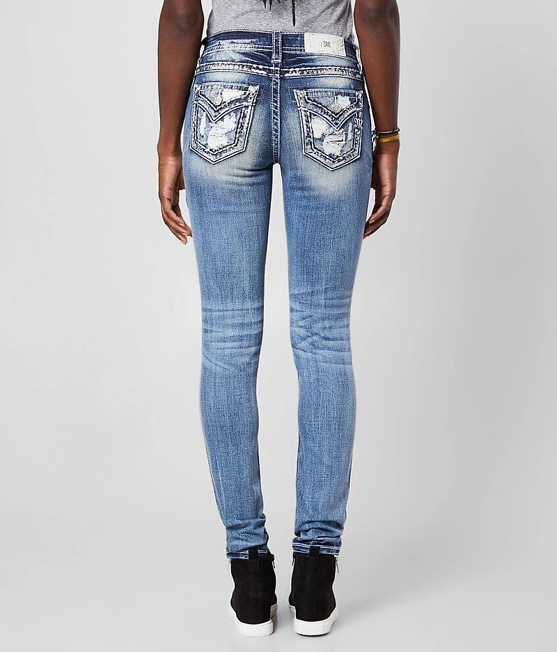 Mid-Rise Skinny Stretch Jean