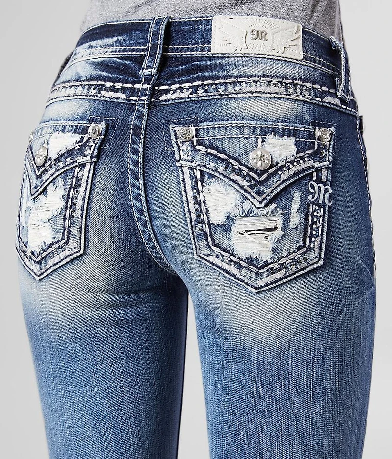 Mid-Rise Skinny Stretch Jean