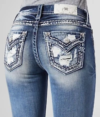Mid-Rise Skinny Stretch Jean