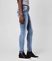 Mid-Rise Skinny Stretch Jean