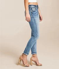 Mid-Rise Ankle Skinny Stretch Jean