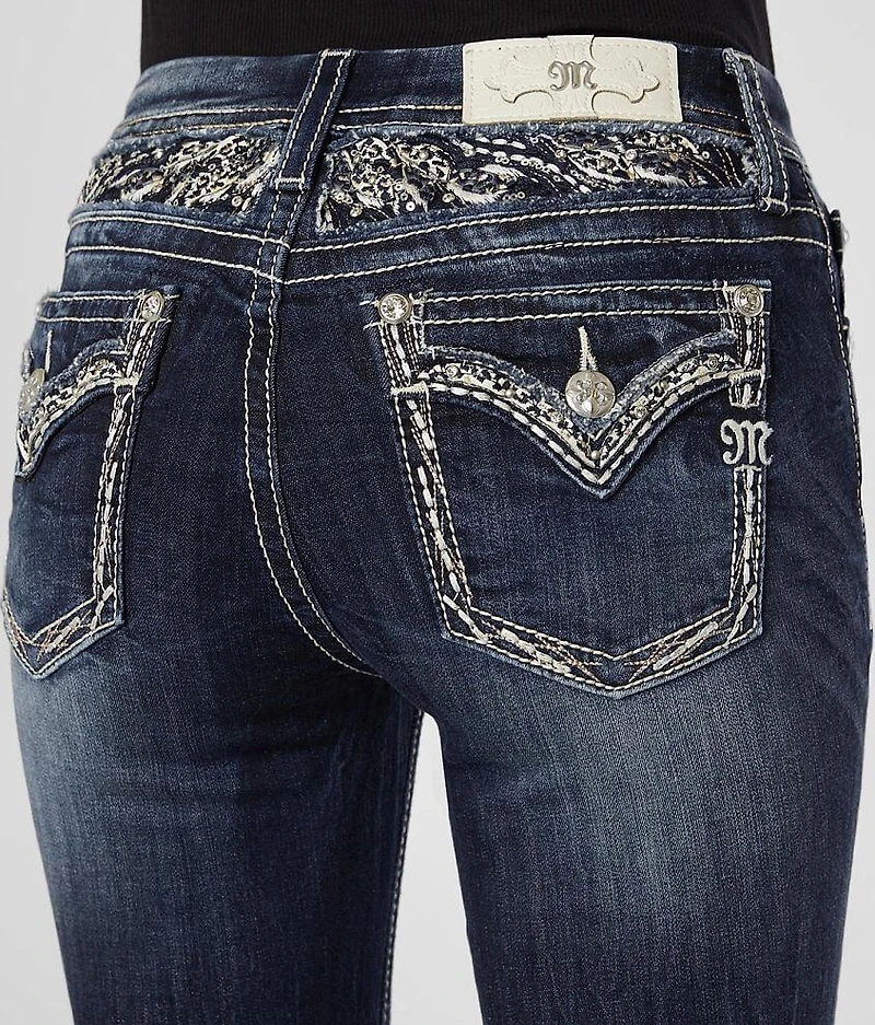 Curvy Mid-Rise Boot Stretch Jean