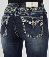 Curvy Mid-Rise Boot Stretch Jean