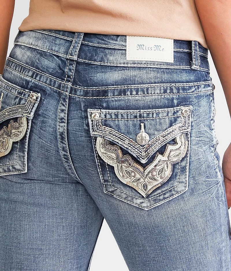 Curvy Cuffed Stretch Capri Jean