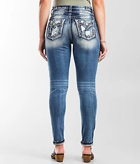 Curvy Skinny Stretch Cuffed Jean