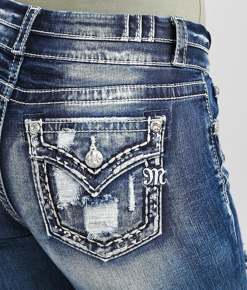 Curvy Skinny Stretch Cuffed Jean