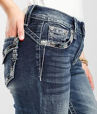 Mid-Rise Skinny Stretch Jean