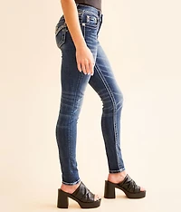 Mid-Rise Skinny Stretch Jean