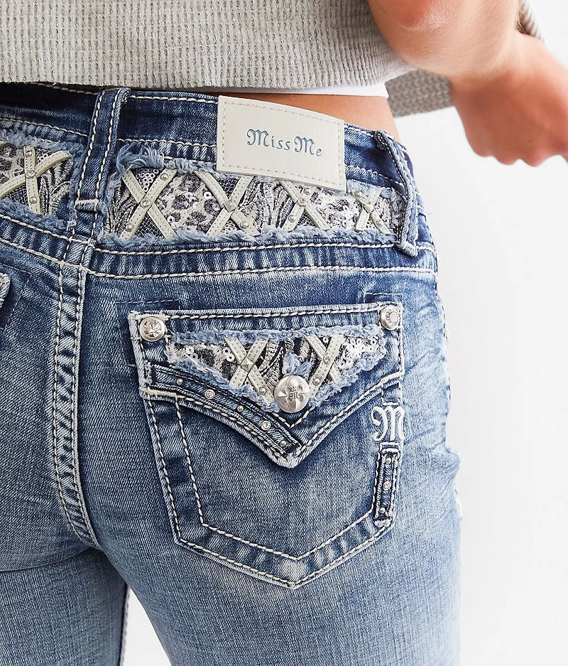 Mid-Rise Boot Stretch Jean