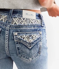 Mid-Rise Boot Stretch Jean