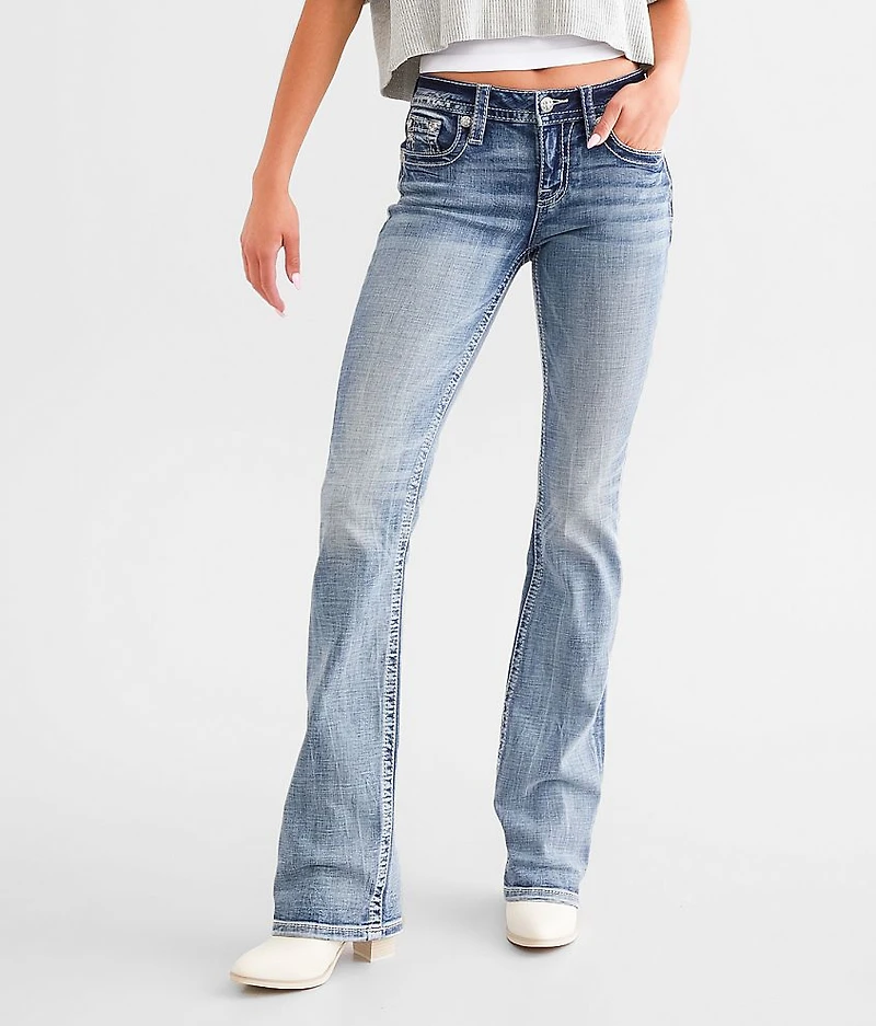 Mid-Rise Boot Stretch Jean