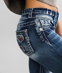 Mid-Rise Ankle Skinny Stretch Jean