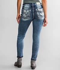 Mid-Rise Skinny Stretch Jean