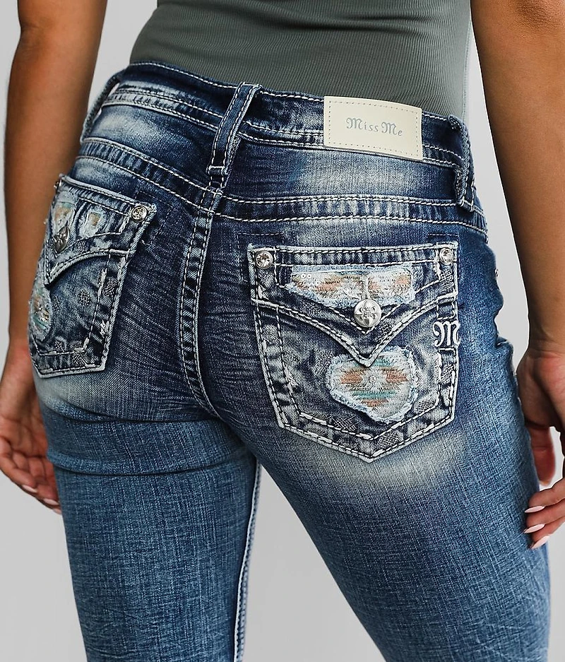 Mid-Rise Skinny Stretch Jean