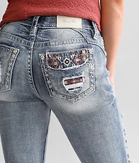 Mid-Rise Ankle Skinny Stretch Jean