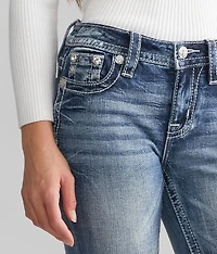 Mid-Rise Ankle Skinny Stretch Jean