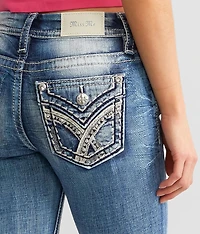 Cuffed Stretch Capri Jean