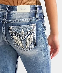 Mid-Rise Ankle Skinny Stretch Jean