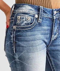 Mid-Rise Ankle Skinny Stretch Jean