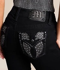 Mid-Rise Capri Stretch Cuffed Jean