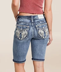 Mid-Rise Bermuda Stretch Short