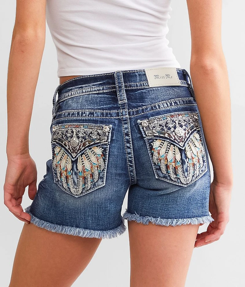 Mid-Rise Stretch Short