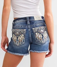 Mid-Rise Stretch Short