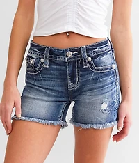 Mid-Rise Stretch Short