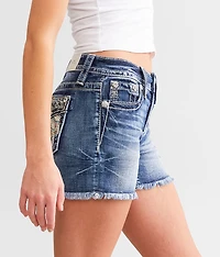 Mid-Rise Stretch Short