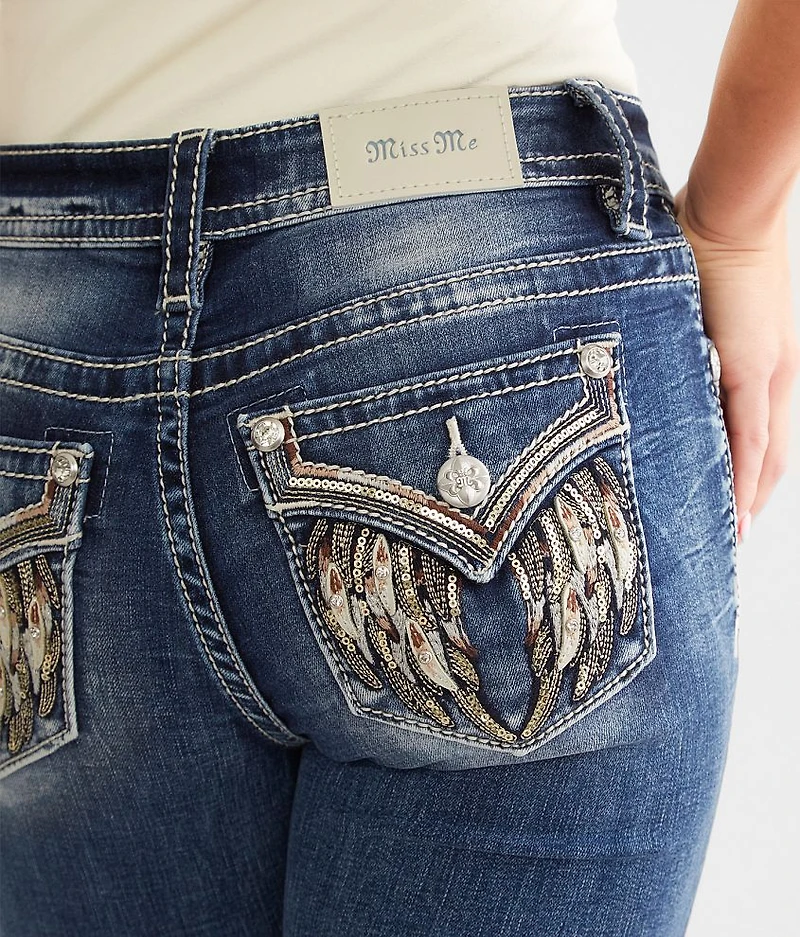 Mid-Rise Skinny Stretch Jean