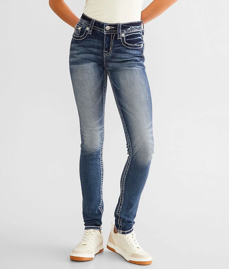 Mid-Rise Skinny Stretch Jean