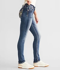 Mid-Rise Skinny Stretch Jean