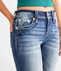 Cuffed Stretch Capri Jean
