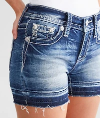 Mid-Rise Stretch Short