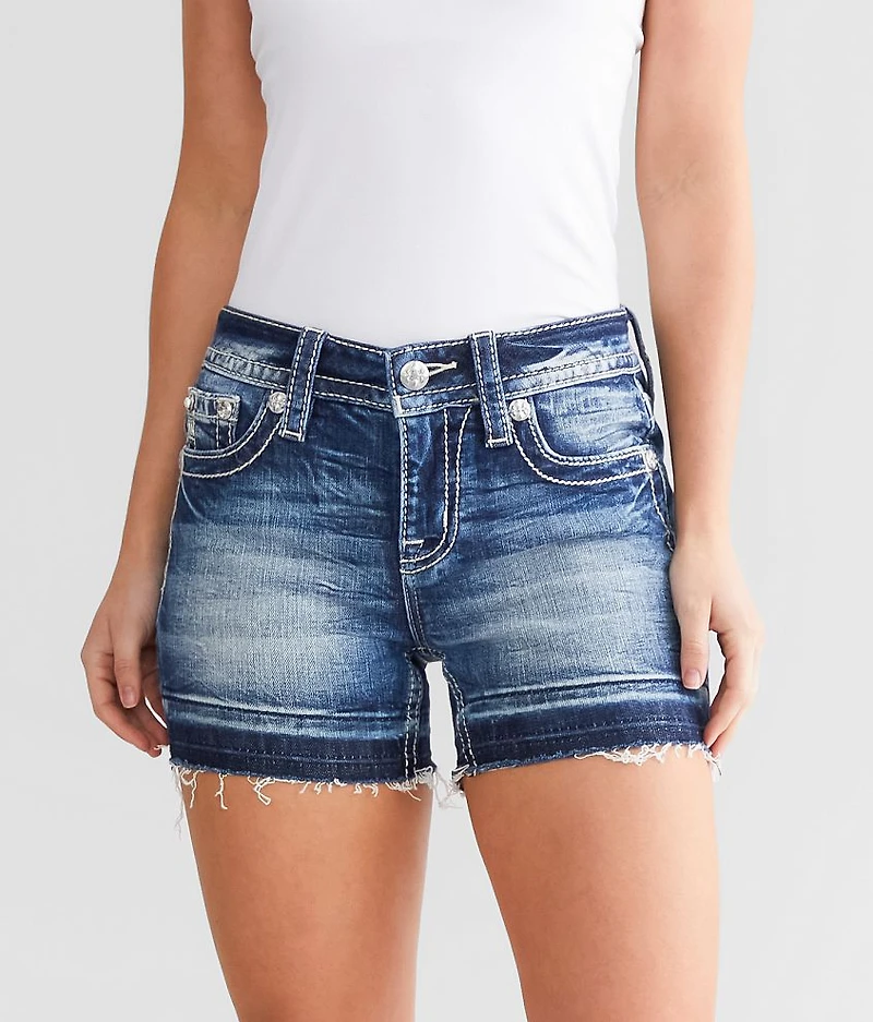 Mid-Rise Stretch Short