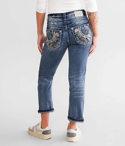 Curvy Stretch Capri Jean