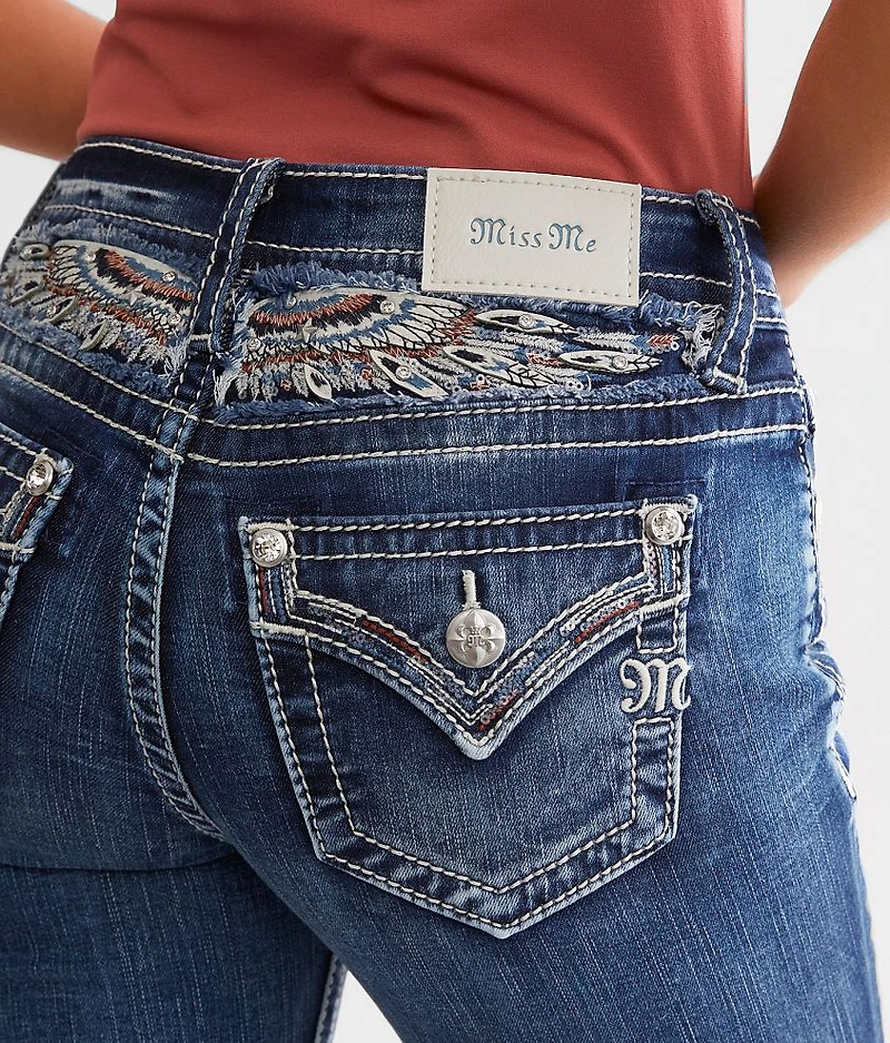 Mid-Rise Stretch Capri Jean