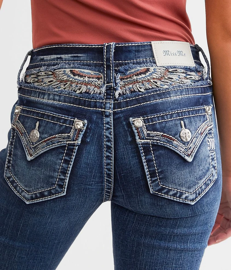 Mid-Rise Stretch Capri Jean