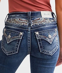 Mid-Rise Stretch Capri Jean