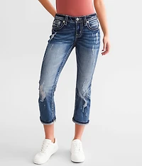 Mid-Rise Stretch Capri Jean