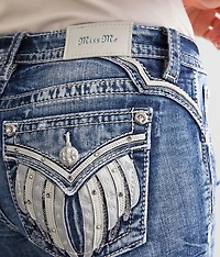 Mid-Rise Tailored Boot Stretch Jean