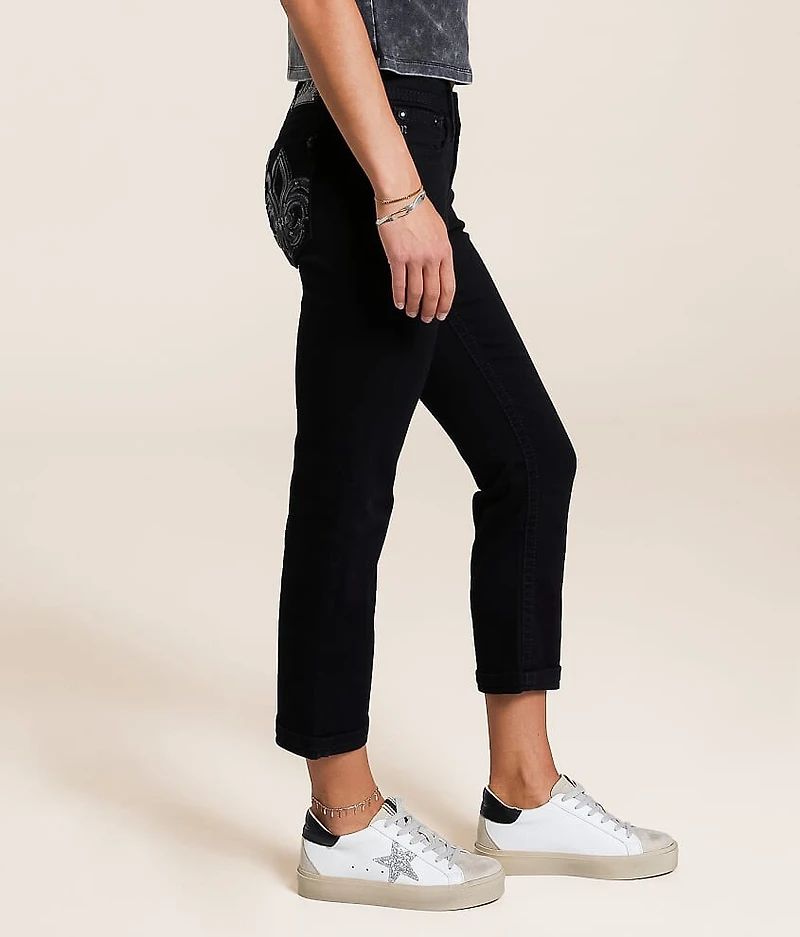 Mid-Rise Capri Stretch Jean