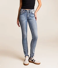 Mid-Rise Skinny Stretch Jean