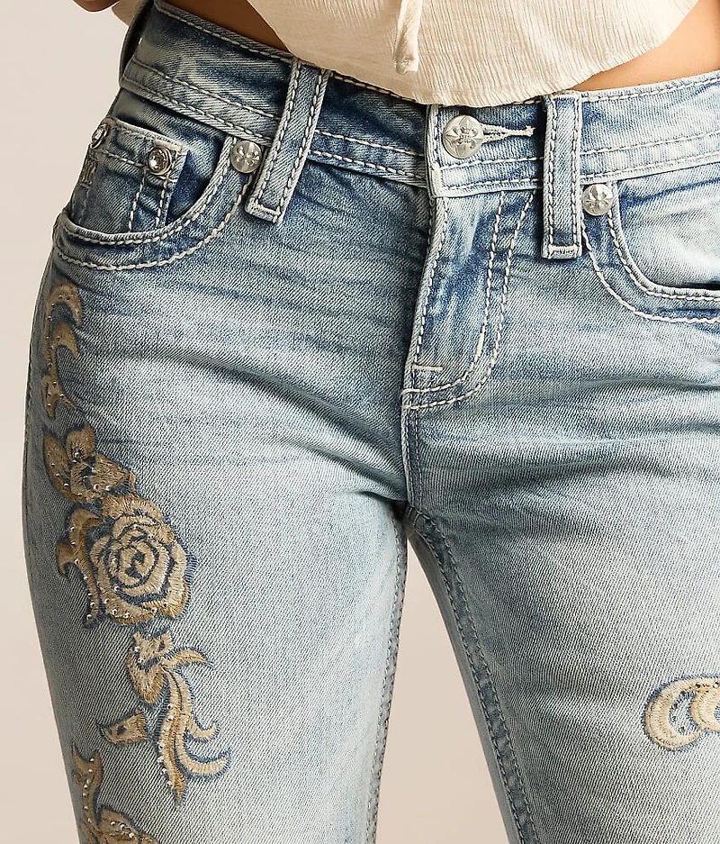 Mid-Rise Boot Stretch Jean