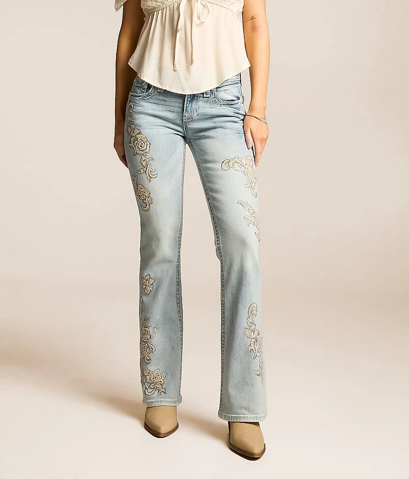 Mid-Rise Boot Stretch Jean