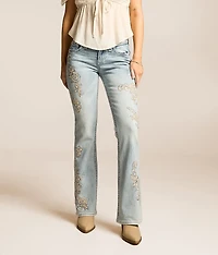 Mid-Rise Boot Stretch Jean