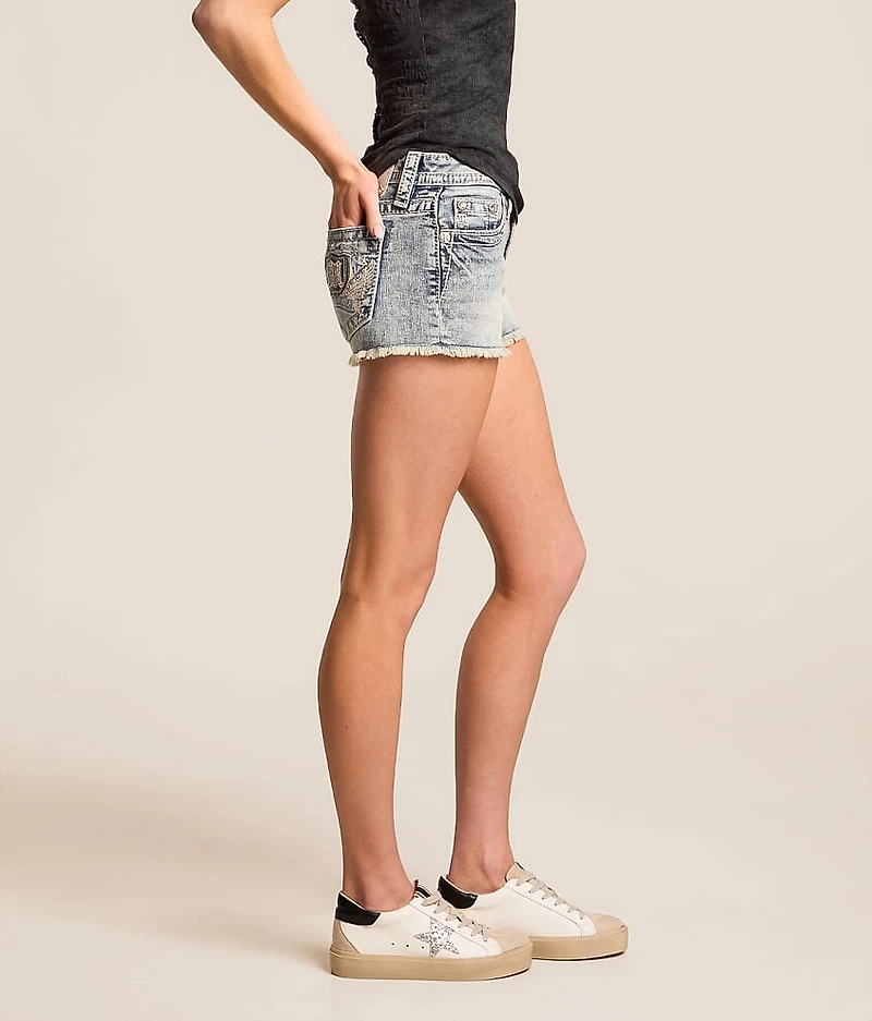 Mid-Rise Stretch Short