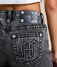 High Rise Wide Leg Stretch Jean